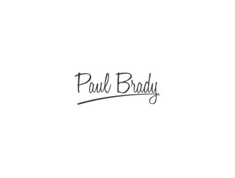 Paul Brady  logo design by berkahnenen