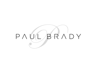 Paul Brady  logo design by dayco