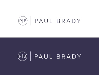 Paul Brady  logo design by toyz86