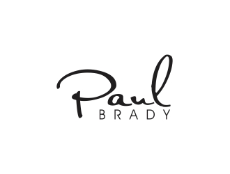 Paul Brady  logo design by rokenrol