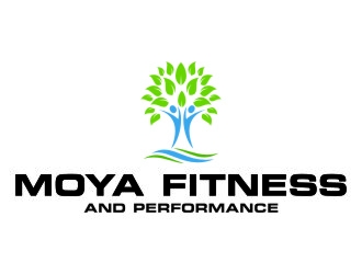 Moya Fitness and Performance  logo design by jetzu