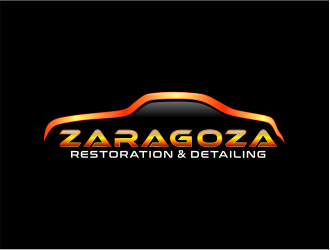 Zaragoza Restoration & Detailing logo design by MagnetDesign