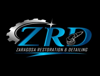 Zaragoza Restoration & Detailing logo design by Coolwanz