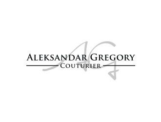Aleksandar Gregory Couturier logo design by mbamboex
