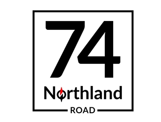 74 Northland Road logo design by Roma