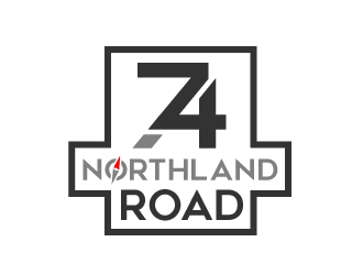 74 Northland Road logo design by nexgen