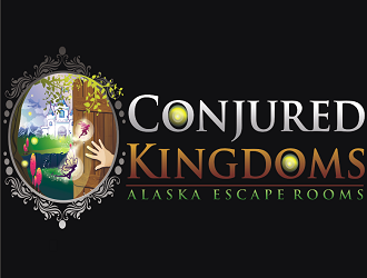 Conjured Kingdoms  logo design by coco