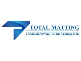 Total Matting A division of Total Oilfield Rentals logo design by Aelius