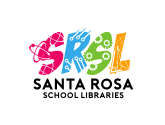 Santa Rosa School Libraries logo design by serprimero