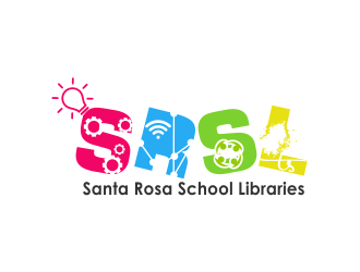 Santa Rosa School Libraries logo design by meliodas