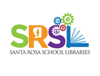 Santa Rosa School Libraries logo design by moomoo
