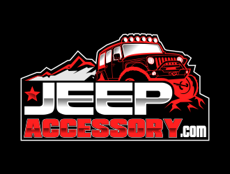 Jeep Accessory (or jeepaccessory.com)  logo design by SmartTaste