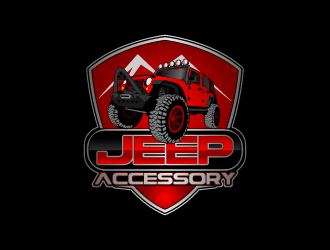 Jeep Accessory (or jeepaccessory.com)  logo design by fastsev