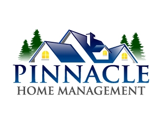 Pinnacle Home Management logo design by jaize