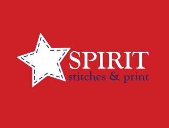 Spirit Stitches & Print logo design by Manolo