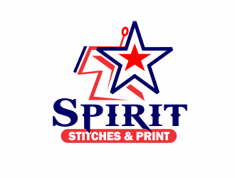 Spirit Stitches &amp; Print logo design by Day2DayDesigns