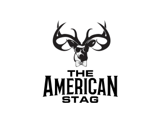 The American Stag logo design by MarkindDesign