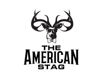 The American Stag logo design by MarkindDesign