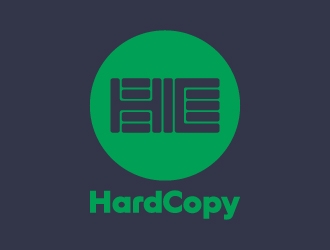 HardCopy logo design by kenartdesigns