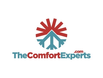 THE COMFORT EXPERTS.COM  logo design by Boomstudioz
