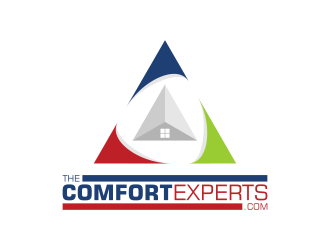 THE COMFORT EXPERTS.COM  logo design by ekitessar