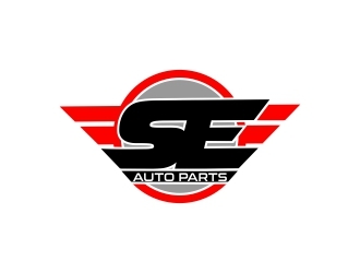 SE Auto Parts logo design by b3no