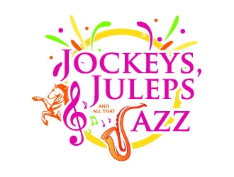 Jockeys, Juleps and all that Jazz logo design by daywalker