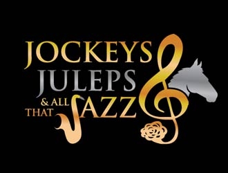 Jockeys, Juleps and all that Jazz logo design by shere