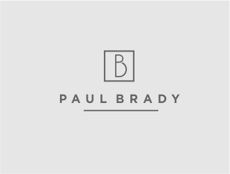 Paul Brady  logo design by Yusron