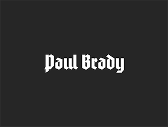 Paul Brady  logo design by bwdesigns
