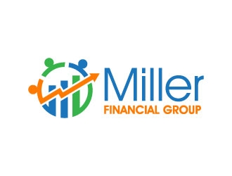 Miller Financial Group logo design by Boomstudioz