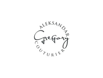 Aleksandar Gregory Couturier logo design by bricton