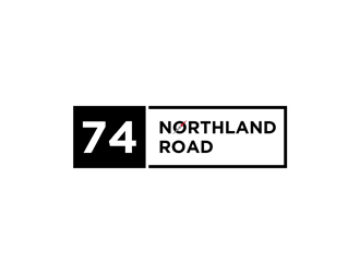 74 Northland Road logo design by alby