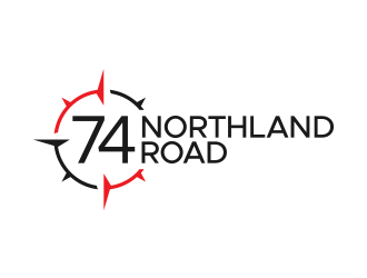 74 Northland Road logo design by lexipej