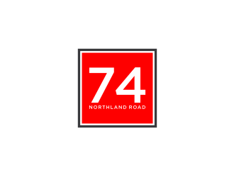 74 Northland Road logo design by yeve