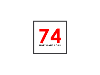 74 Northland Road logo design by yeve