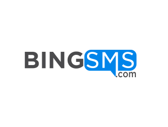 BingSMS or BingSMS.com logo design by evdesign