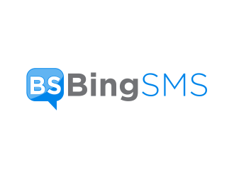 BingSMS or BingSMS.com logo design by evdesign
