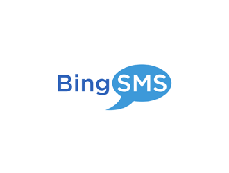 BingSMS or BingSMS.com logo design by johana