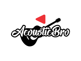 AcousticBro logo design by BlessedArt