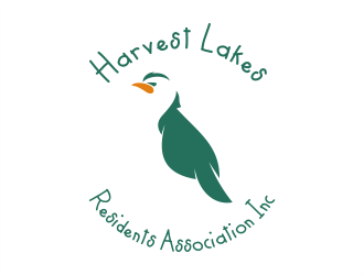 Harvest Lakes Residents Association logo design by cholis18