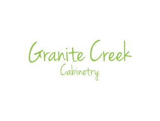 Granite Creek Cabinetry  logo design by logitec