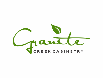 Granite Creek Cabinetry  logo design by haidar