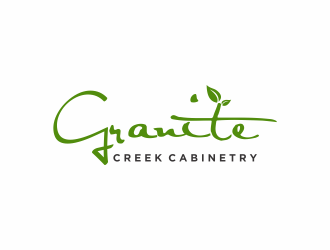 Granite Creek Cabinetry  logo design by haidar