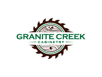 Granite Creek Cabinetry  logo design by shadowfax