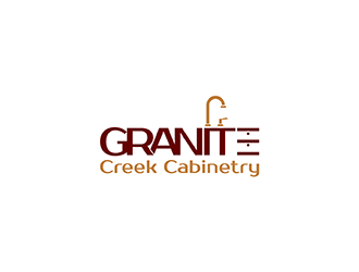 Granite Creek Cabinetry  logo design by bwdesigns
