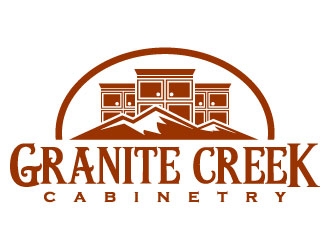 Granite Creek Cabinetry  logo design by daywalker