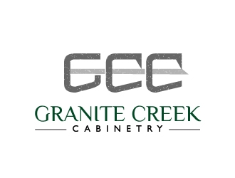 Granite Creek Cabinetry  logo design by zenith