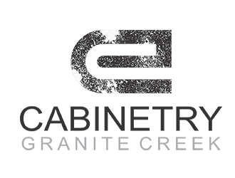 Granite Creek Cabinetry  logo design by Aldabu