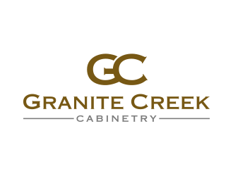 Granite Creek Cabinetry  logo design by keylogo